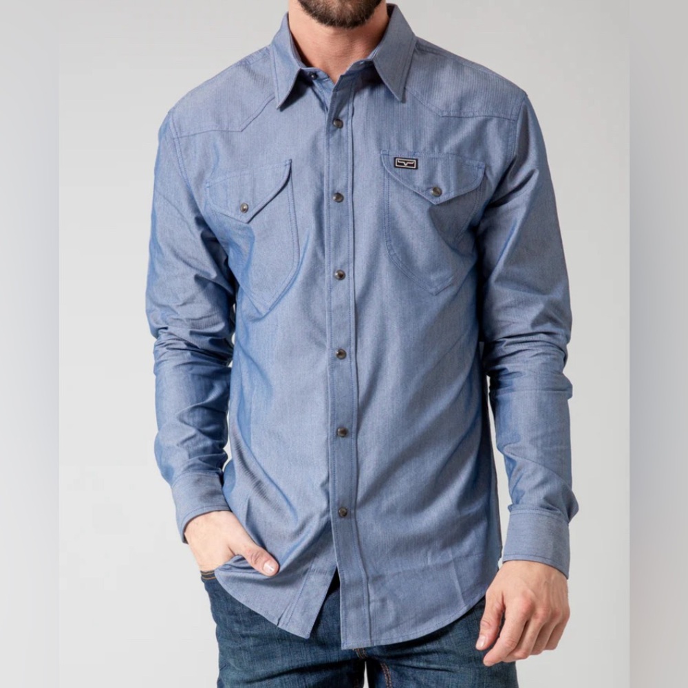NWT KIMES RANCH Dress Shirt S